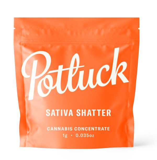 Potluck - Sativa Shatter - cannabis Concentrate | OG Extracts Canada