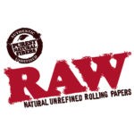 RAW - Natural Unrefined Rolling papers Logo | OG Extracts Canada