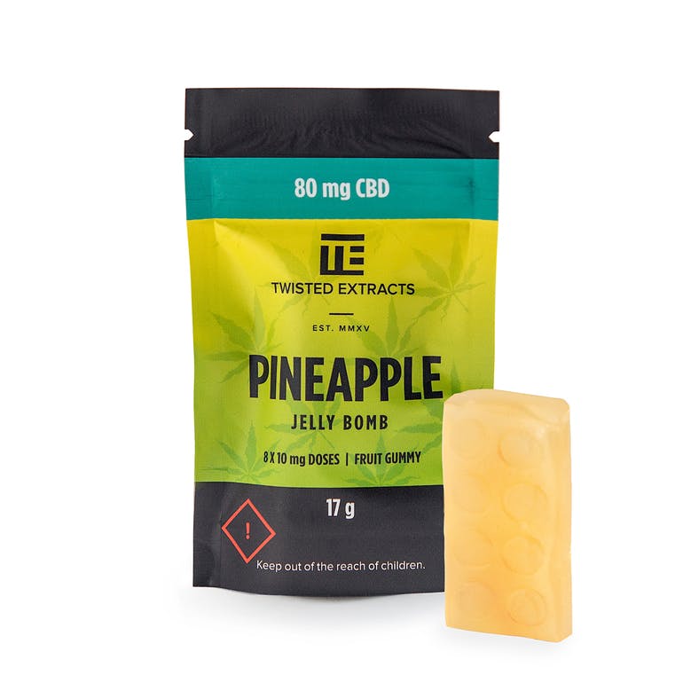 Jelly Bombs – Pineapple | OG Extracts Canada Jelly Bombs – Pineapple | OG Extracts Canada