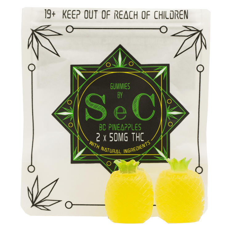 SEC – BC Pineapples – 100mg THC | OG Extracts Canada SEC – BC Pineapples – 100mg THC | OG Extracts Canada