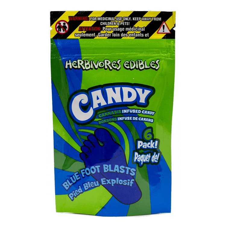 Herbivores Edibles – Blue Foot Blasts Gummies | OG Extracts Canada Herbivores Edibles – Blue Foot Blasts Gummies | OG Extracts Canada