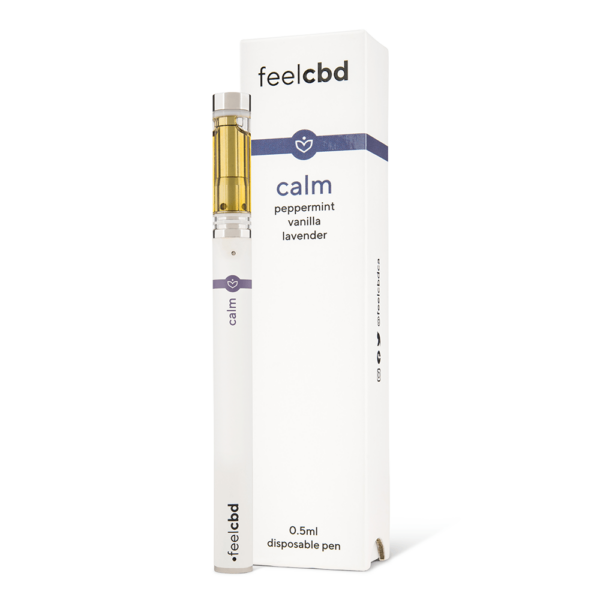 FeelCBD – Calm – Disposable CBD Vape Pen 0.5ml | OG Extracts Canada FeelCBD – Calm – Disposable CBD Vape Pen 0.5ml | OG Extracts Canada