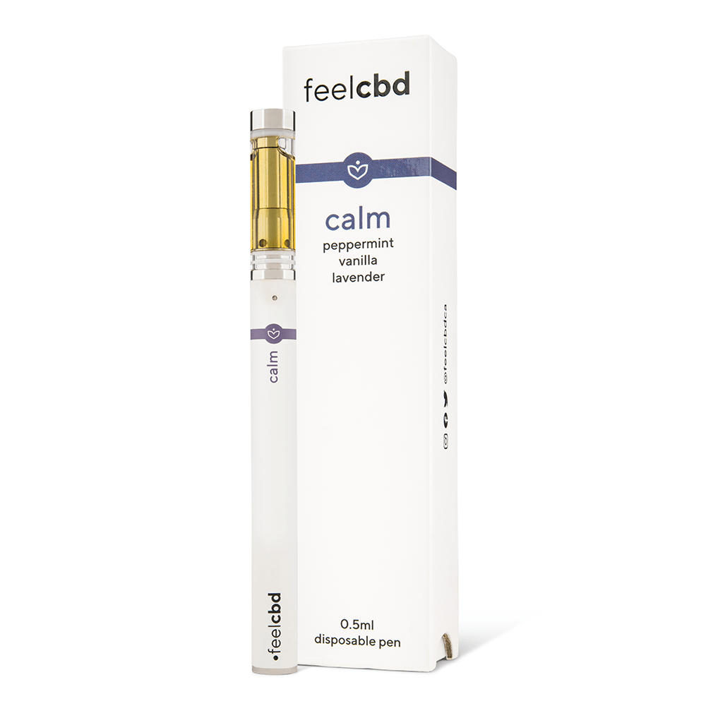 FeelCBD – Calm – Disposable CBD Vape Pen 0.5ml | OG Extracts Canada FeelCBD – Calm – Disposable CBD Vape Pen 0.5ml | OG Extracts Canada