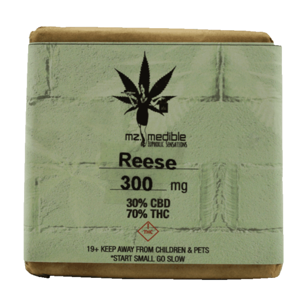 Mz Medibles – Reese Bar – 300mg | OG Extracts Canada Mz Medibles – Reese Bar – 300mg | OG Extracts Canada