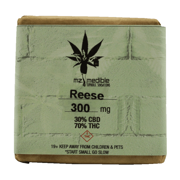 Mz Medibles – Reese Bar – 300mg | OG Extracts Canada Mz Medibles – Reese Bar – 300mg | OG Extracts Canada