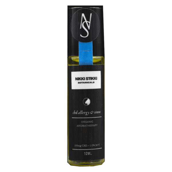Nikki Stikki Botanicals – Organic Aromatherapy – CBD Allergy and Sinus Roller 100mg CBD | OG Extracts Canada Nikki Stikki Botanicals – Organic Aromatherapy – CBD Allergy and Sinus Roller 100mg CBD | OG Extracts Canada