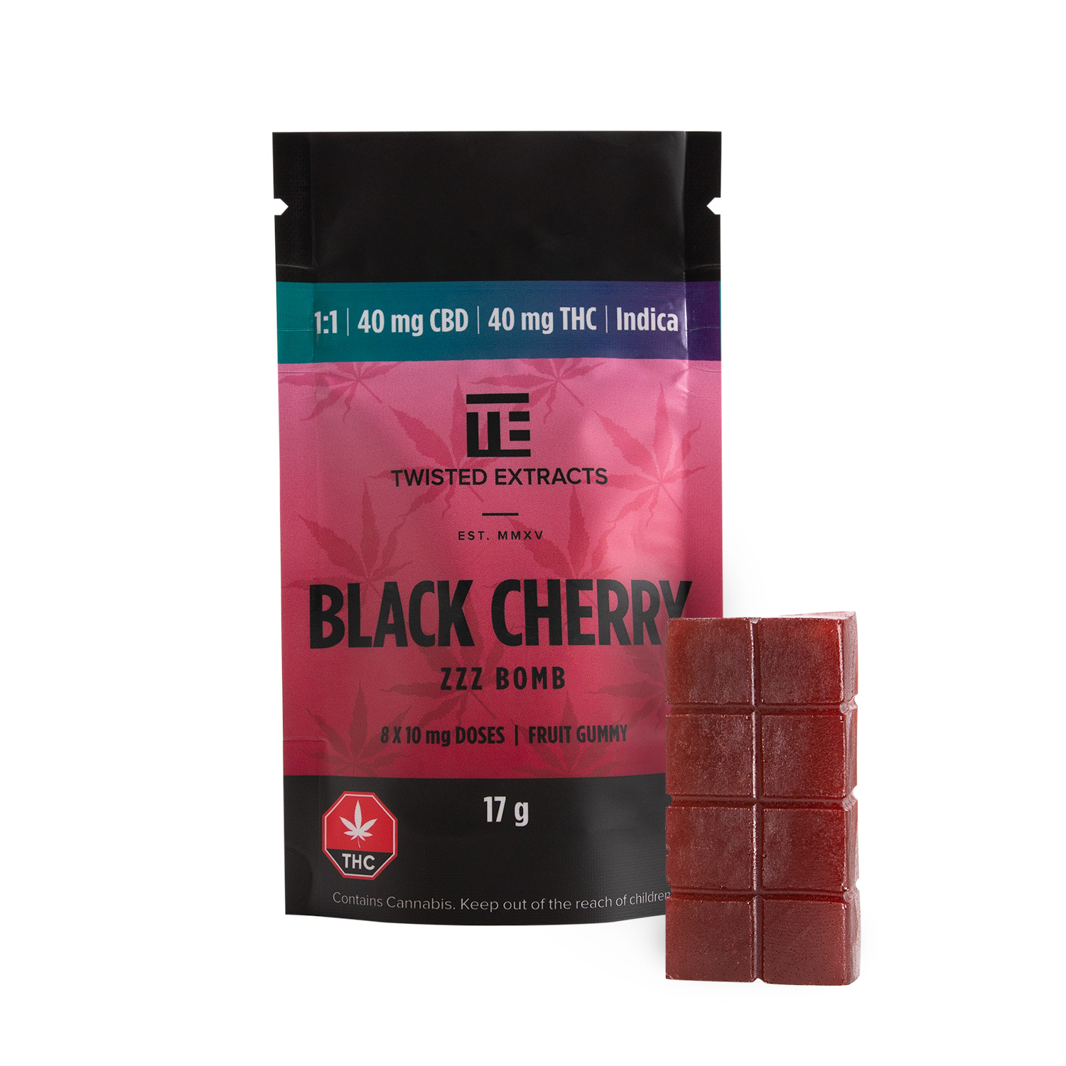 Twisted Extracts – Black Cherry 1:1 Zzz Bombs | OG Extracts Canada Twisted Extracts – Black Cherry 1:1 Zzz Bombs | OG Extracts Canada