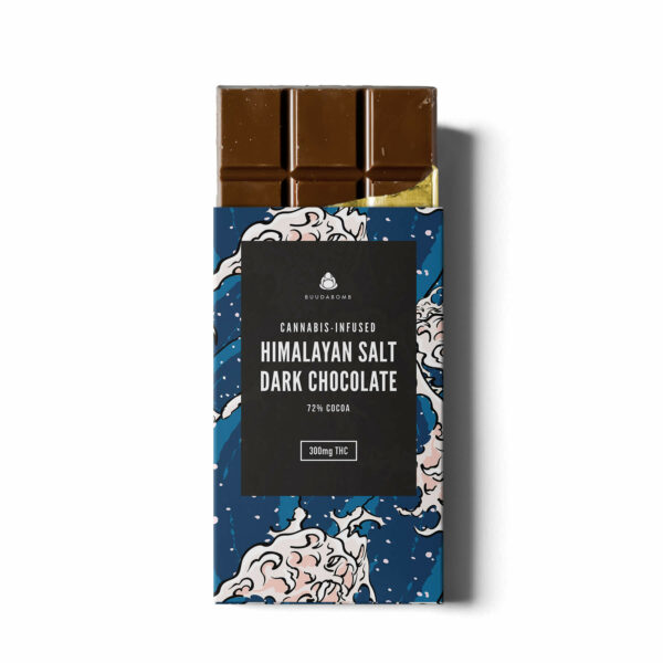 Buudabomb – Himalayan Salt Dark Chocolate – 300mg THC | OG Extracts Canada Buudabomb – Himalayan Salt Dark Chocolate – 300mg THC | OG Extracts Canada
