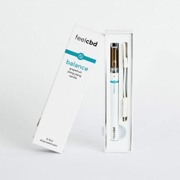 FeelCBD – Balance – Dispsable CBD Vape Pen 0.5ml | OG Extracts Canada FeelCBD – Balance – Dispsable CBD Vape Pen 0.5ml | OG Extracts Canada