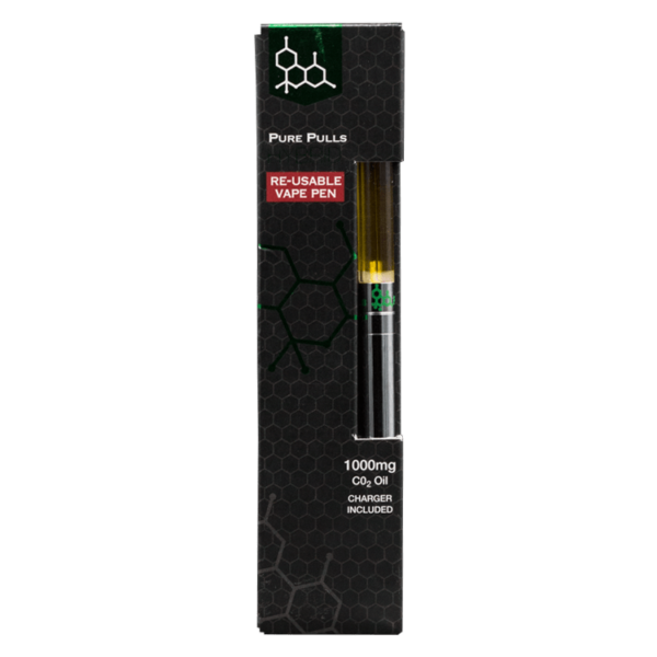 Pure Pulls – CO2 Oil Reusable Vape Pen – Sativa 1ml | OG Extracts Canada