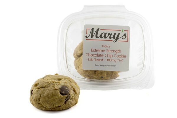 Mary’s Medibles – Extreme Strength Chocolate Chip Cookie – 300mg THC (Indica) | OG Extracts Canada Mary’s Medibles – Extreme Strength Chocolate Chip Cookie – 300mg THC (Indica) | OG Extracts Canada
