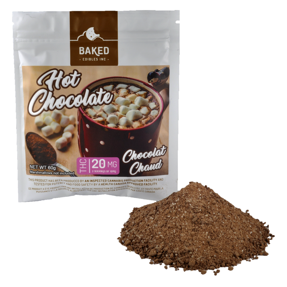 Baked Edibles – Hot Chocolate 20mg THC | OG Extracts Canada Baked Edibles – Hot Chocolate 20mg THC | OG Extracts Canada