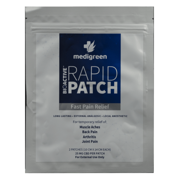 Medigreen Rapid CBD Patch – Fast Pain Relief | OG Extracts Canada Medigreen Rapid CBD Patch – Fast Pain Relief | OG Extracts Canada