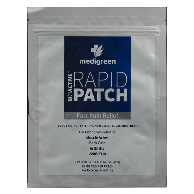 Medigreen Rapid CBD Patch – Fast Pain Relief | OG Extracts Canada Medigreen Rapid CBD Patch – Fast Pain Relief | OG Extracts Canada