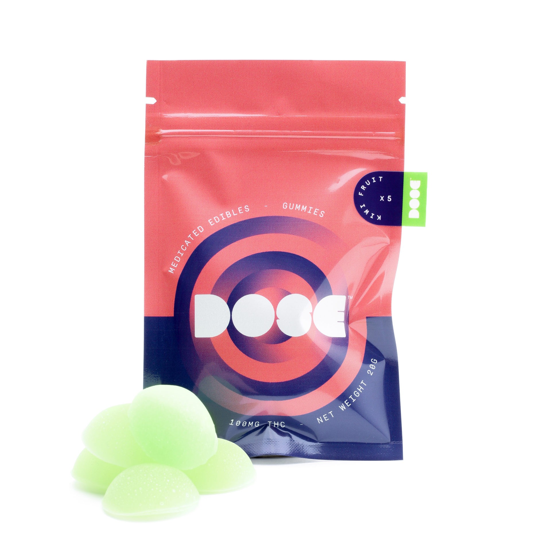 Dose Edibles Gummies – Kiwi Fruit | OG Extracts Canada Dose Edibles Gummies – Kiwi Fruit | OG Extracts Canada