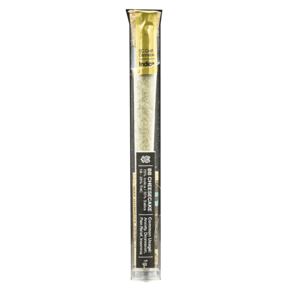 Flowerpwr – Pre-Roll – BB Cheesecake – 1g | OG Extracts Canada Flowerpwr – Pre-Roll – BB Cheesecake – 1g | OG Extracts Canada