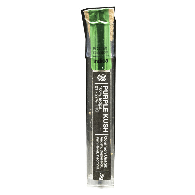 Flowerpwr – Pre-Roll – Purple Kush – 0.5g | OG Extracts Canada Flowerpwr – Pre-Roll – Purple Kush – 0.5g | OG Extracts Canada