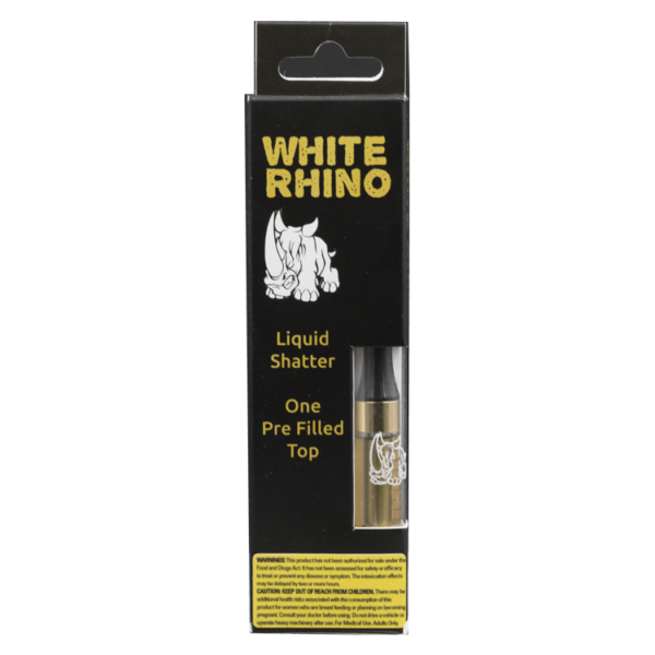 White Rhino – Liquid Shatter Refill Cartridge – Girl Scout Cookies 1g | OG Extracts Canada