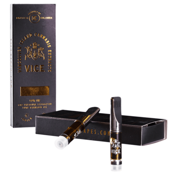 Vice – CO2 Oil Refill Cartridges – BC Kush 0.3ml | OG Extracts Canada