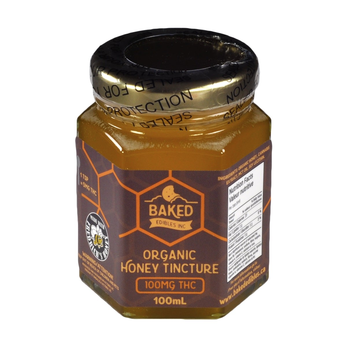 Baked Edibles – Organic Honey Tincture 100mg THC | OG Extracts Canada Baked Edibles – Organic Honey Tincture 100mg THC | OG Extracts Canada
