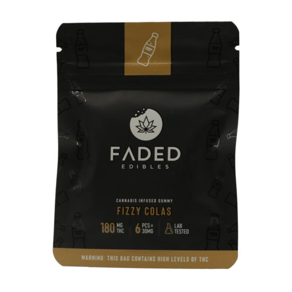 Faded Edibles – Fizzy Colas – 180mg | OG Extracts Canada Faded Edibles – Fizzy Colas – 180mg | OG Extracts Canada