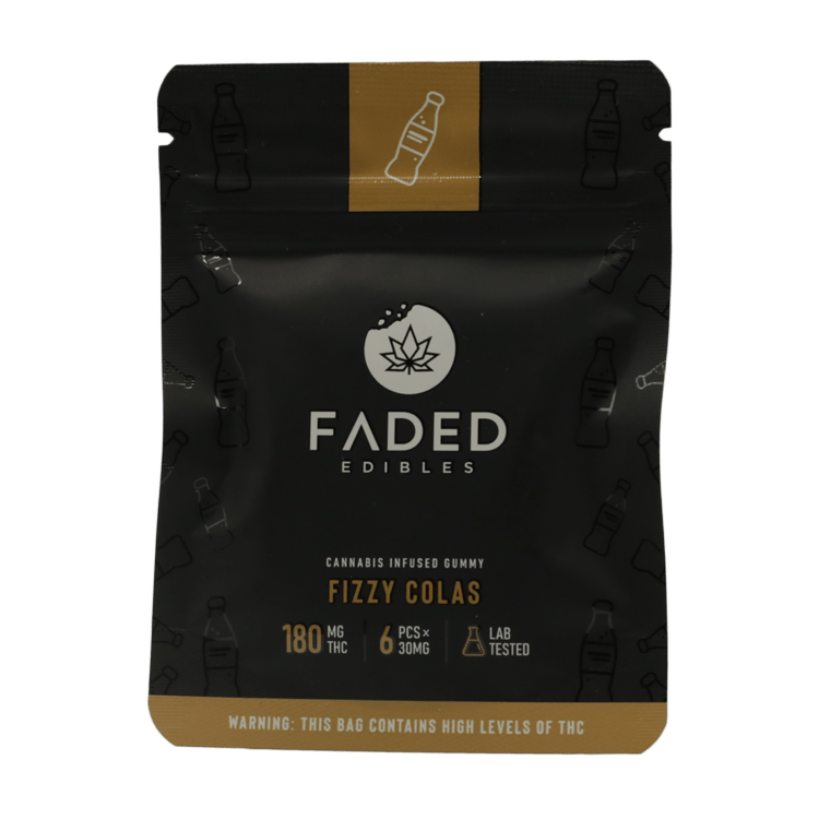 Faded Edibles – Fizzy Colas – 180mg | OG Extracts Canada Faded Edibles – Fizzy Colas – 180mg | OG Extracts Canada