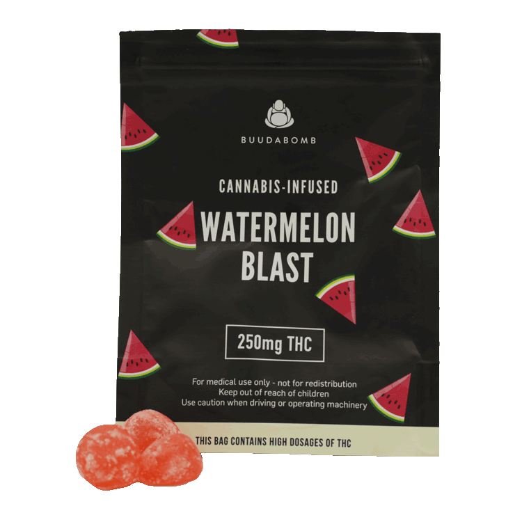 Buudabomb – Watermelon Blast – 250mg | OG Extracts Canada Buudabomb – Watermelon Blast – 250mg | OG Extracts Canada