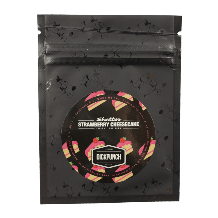 Dickpunch Extracts – Strawberry Cheesecake (indica) – 1g | OG Extracts Canada Dickpunch Extracts – Strawberry Cheesecake (indica) – 1g | OG Extracts Canada
