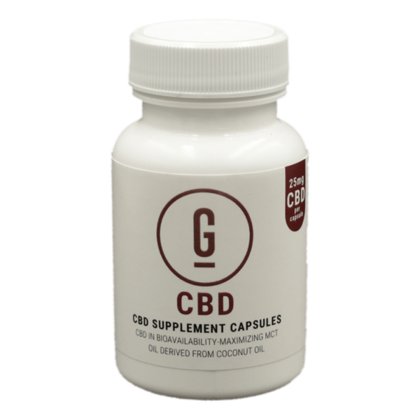 CBD Capsules – 25mg | OG Extracts Canada