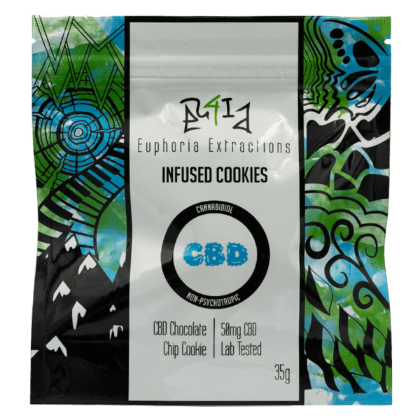 Euphoria Extractions – CBD Cookie – 50mg | OG Extracts Canada