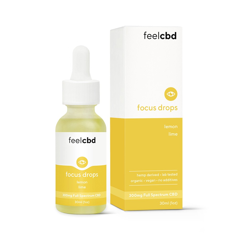 FeelCBD – Focus Drops – CBD Tincture 300mg | OG Extracts Canada FeelCBD – Focus Drops – CBD Tincture 300mg | OG Extracts Canada