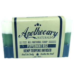 Apothecary Naturals – Body Soap – Peppermint Rise 100g | OG Extracts Canada