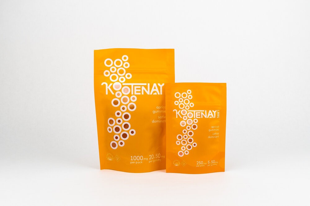 Kootenay Labs – Sativa Gummies – Apricot – 250mg THC | OG Extracts Canada Kootenay Labs – Sativa Gummies – Apricot – 250mg THC | OG Extracts Canada