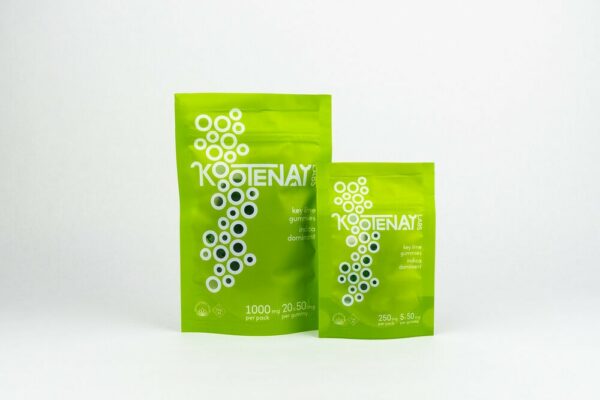 Kootenay Labs – Indica Gummies – Key Lime – 250mg THC | OG Extracts Canada Kootenay Labs – Indica Gummies – Key Lime – 250mg THC | OG Extracts Canada