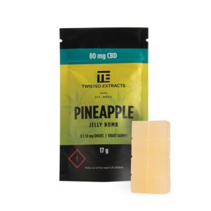 Twisted Extracts – Pineapple Jelly Bombs – CBD | OG Extracts Canada