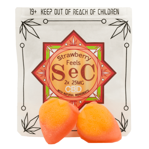 SEC – Strawberry Feels CBD – 50mg | OG Extracts Canada