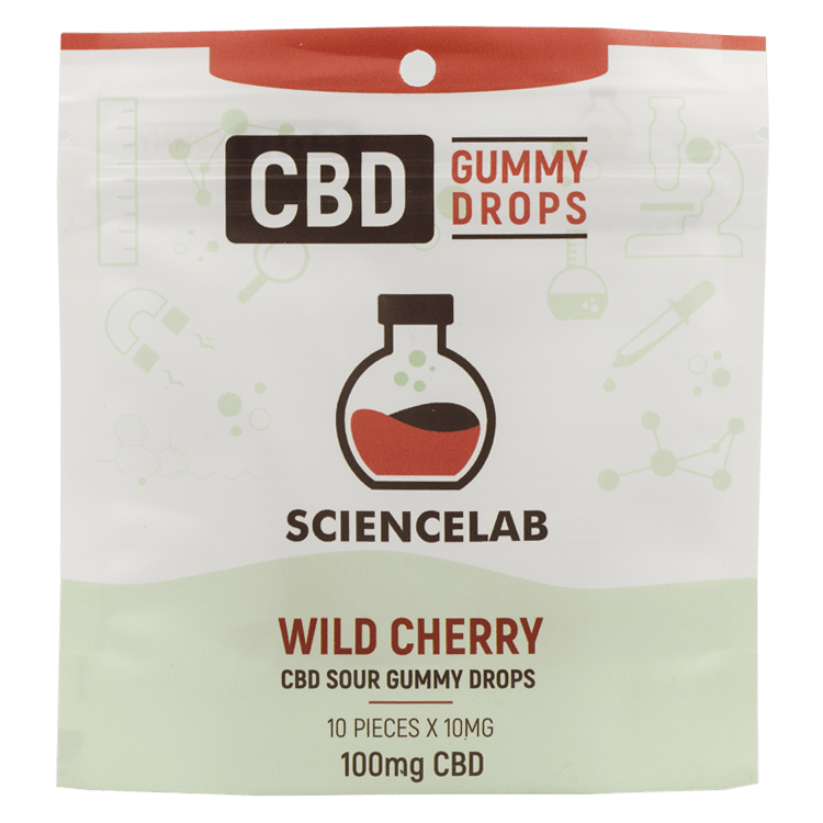 Sciencelab – CBD Sour Gummy Drops – Wild Cherry 100mg CBD | OG Extracts Canada Sciencelab – CBD Sour Gummy Drops – Wild Cherry 100mg CBD | OG Extracts Canada