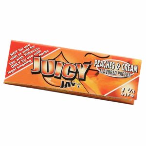 Juicy Jay’s – Hemp Papers (1.25″) – Peaches & Cream | OG Extracts Canada