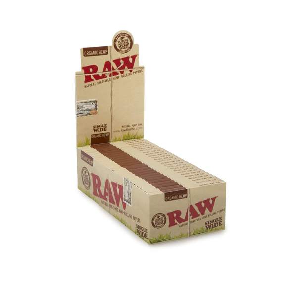 Rolling Papers – Raw Organic Hemp (Single Wide) | OG Extracts Canada Rolling Papers – Raw Organic Hemp (Single Wide) | OG Extracts Canada