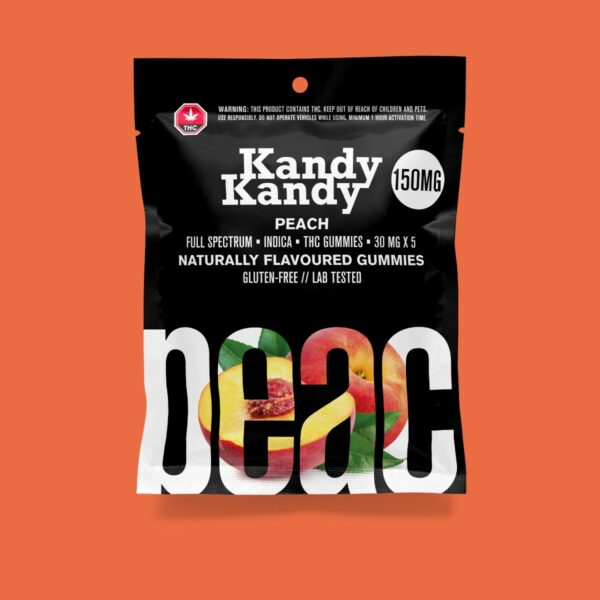 Kandy Kandy – Peach Gummies | OG Extracts Canada