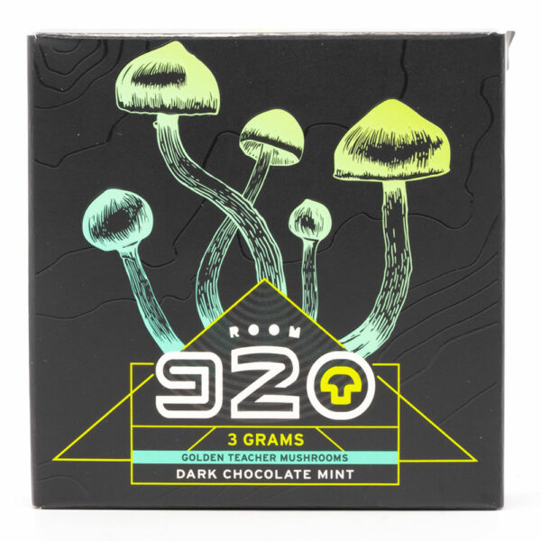 Room 920 – Mushroom Chocolate Bar – Dark Chocolate Mint – 3 grams | OG Extracts Canada Room 920 – Mushroom Chocolate Bar – Dark Chocolate Mint – 3 grams | OG Extracts Canada