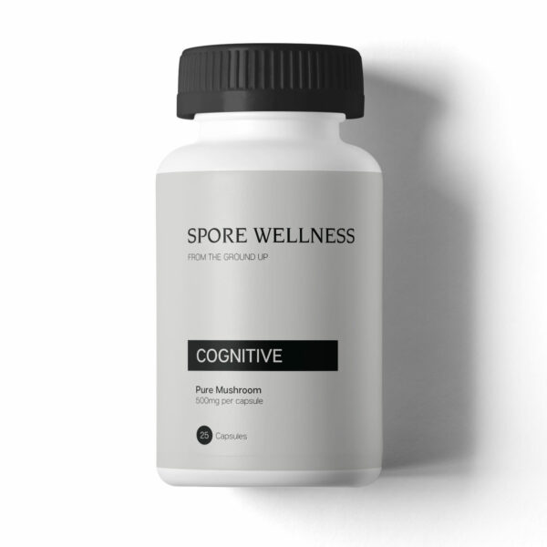 Spore Wellness – Microdose Capsules – Cognitive – 25 Capsules (500mg per cap) | OG Extracts Canada