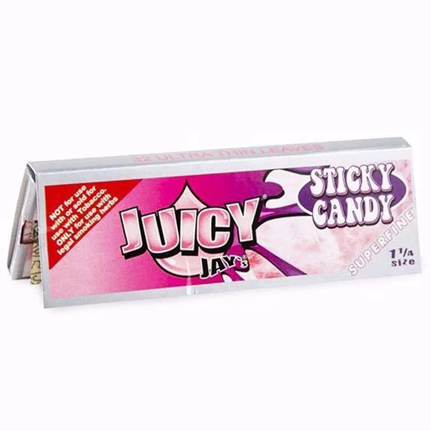 Juicy Jay’s – Superfine Hemp Papers (1.25 Inch) – Sticky Candy | OG Extracts Canada Juicy Jay’s – Superfine Hemp Papers (1.25 Inch) – Sticky Candy | OG Extracts Canada
