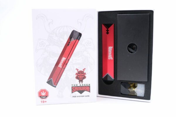 The Green Samurai – LED Vape Kit – 1ml THC | OG Extracts Canada The Green Samurai – LED Vape Kit – 1ml THC | OG Extracts Canada