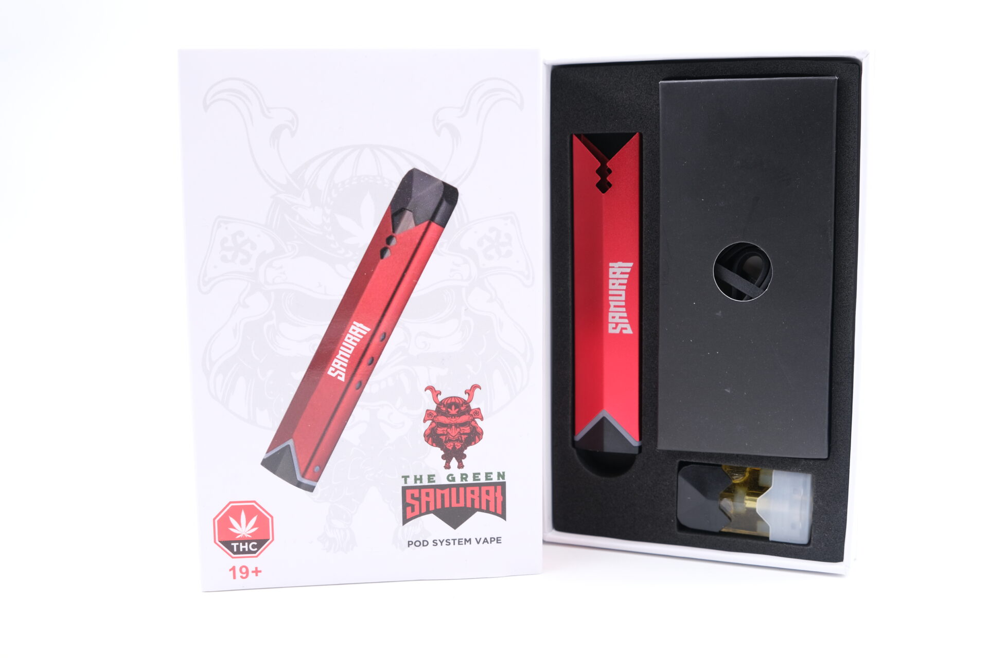 The Green Samurai – LED Vape Kit – 1ml THC | OG Extracts Canada The Green Samurai – LED Vape Kit – 1ml THC | OG Extracts Canada