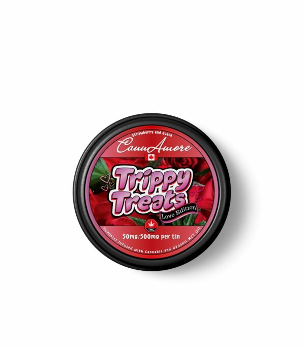 Trippy Treats – Strawberry Guava – CannAmore Love Edition – 500mg THC | OG Extracts Canada