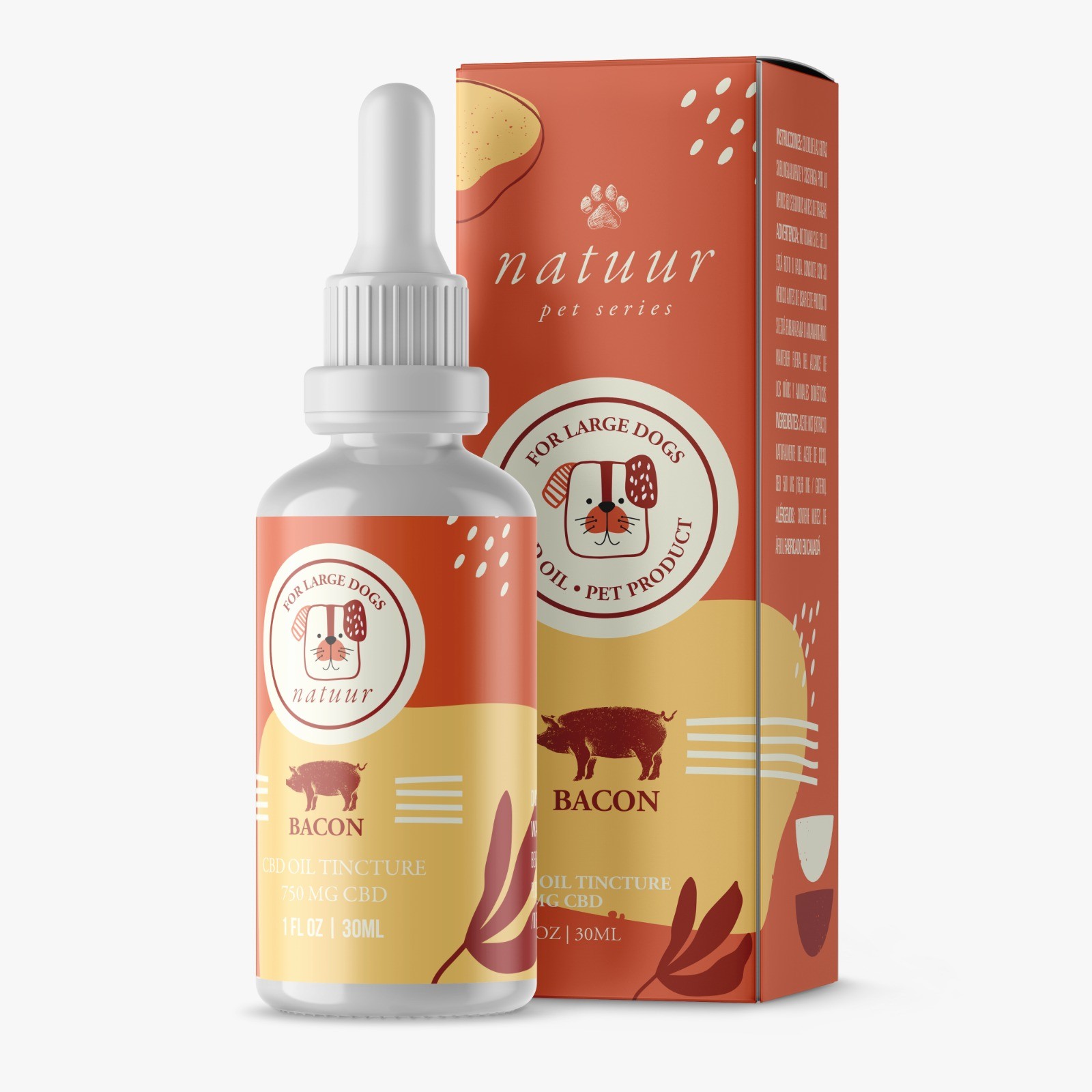 Natuur – Pet Series – CBD Oil For Small Dogs – Bacon Flavour – 125mg | OG Extracts Canada Natuur – Pet Series – CBD Oil For Small Dogs – Bacon Flavour – 125mg | OG Extracts Canada