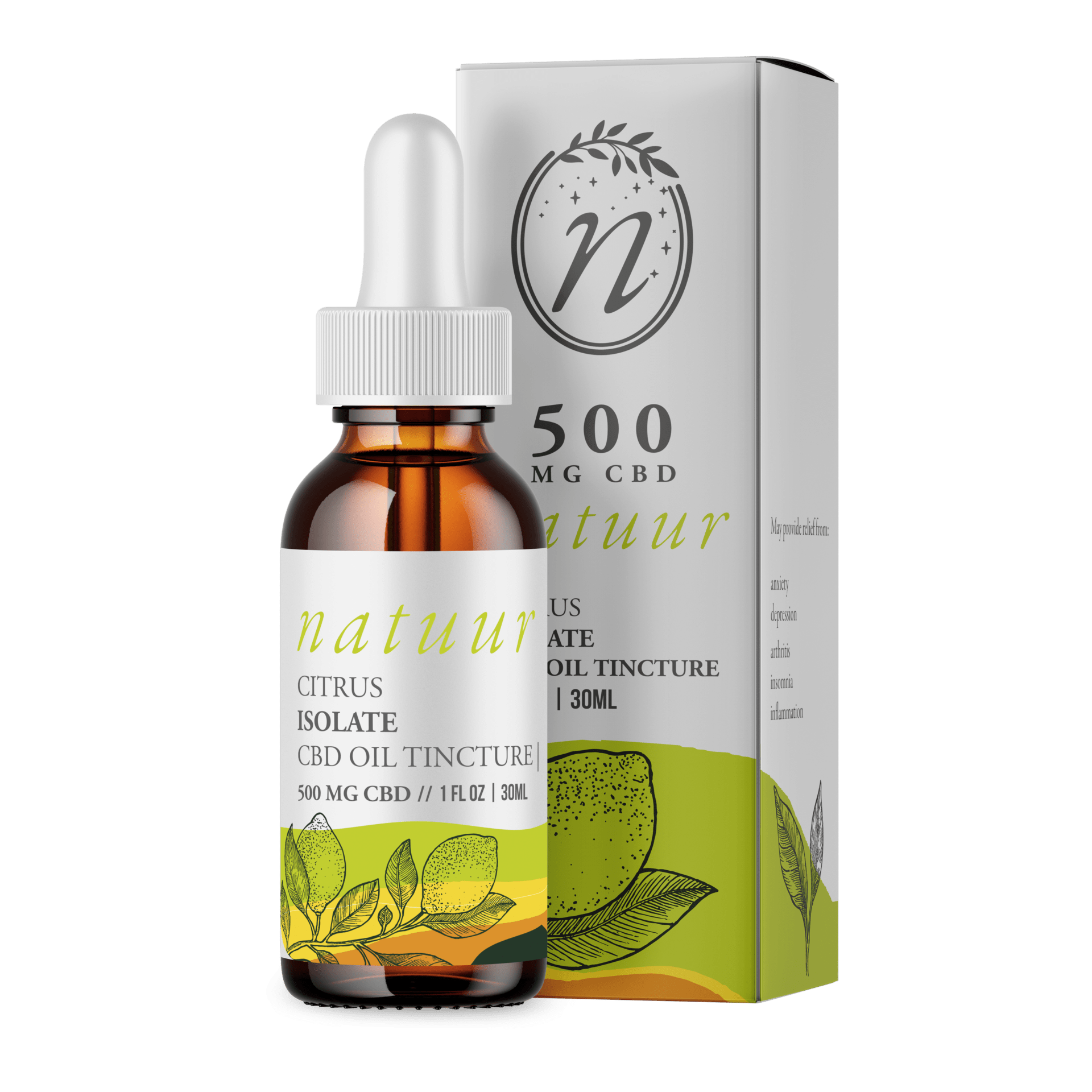 Natuur – Full Spectrum CBD Oil Tincture – Lemon Ginger – 1000mg | OG Extracts Canada Natuur – Full Spectrum CBD Oil Tincture – Lemon Ginger – 1000mg | OG Extracts Canada