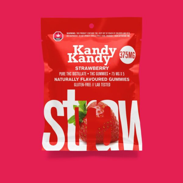 Kandy Kandy – Strawberry Gummies | OG Extracts Canada