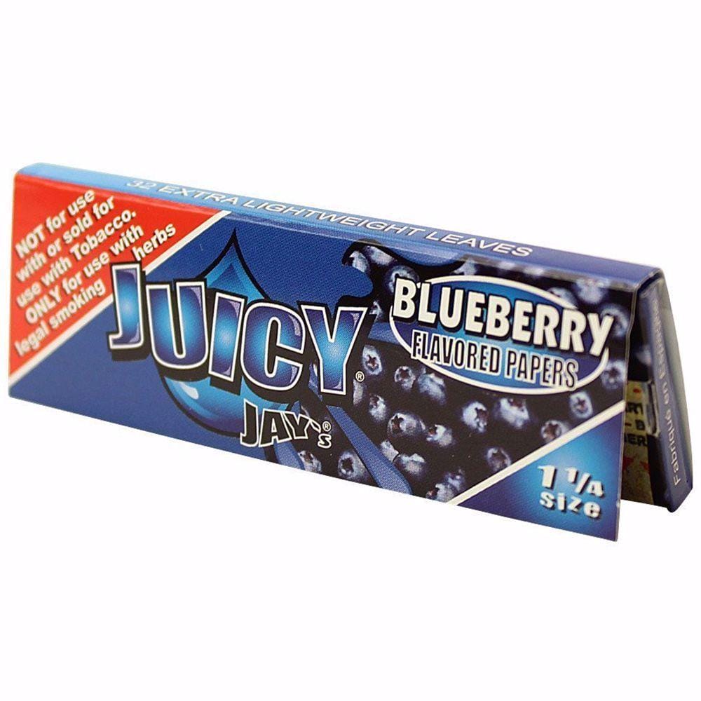 Juicy Jay’s – Hemp Papers (1.25 Inch) – Blueberry | OG Extracts Canada Juicy Jay’s – Hemp Papers (1.25 Inch) – Blueberry | OG Extracts Canada